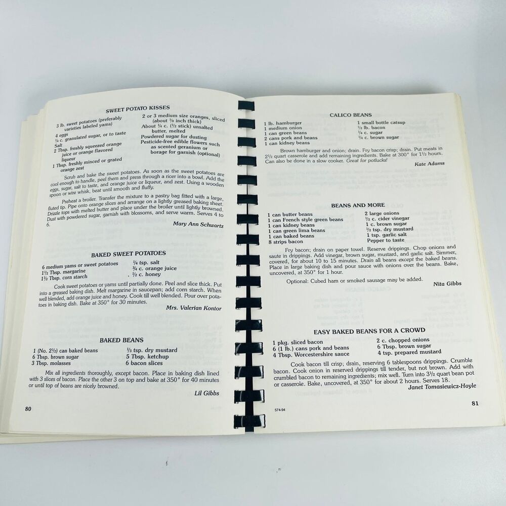 75th Anniversary Spiral Cookbook St Stanislaus Omaha NE 1919 1994 VTG Recipes - Picture 6 of 8